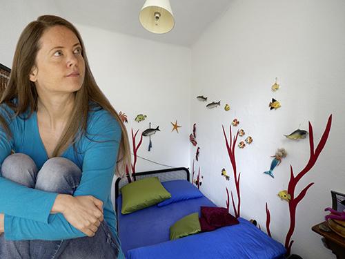 Claudia's Travels: Living and Working in Lilliput | (for many years: living in Lilliput) - Digital Collage / Photo Documentation for Digital Image Collage: Stephanie Unterluggauer | © 